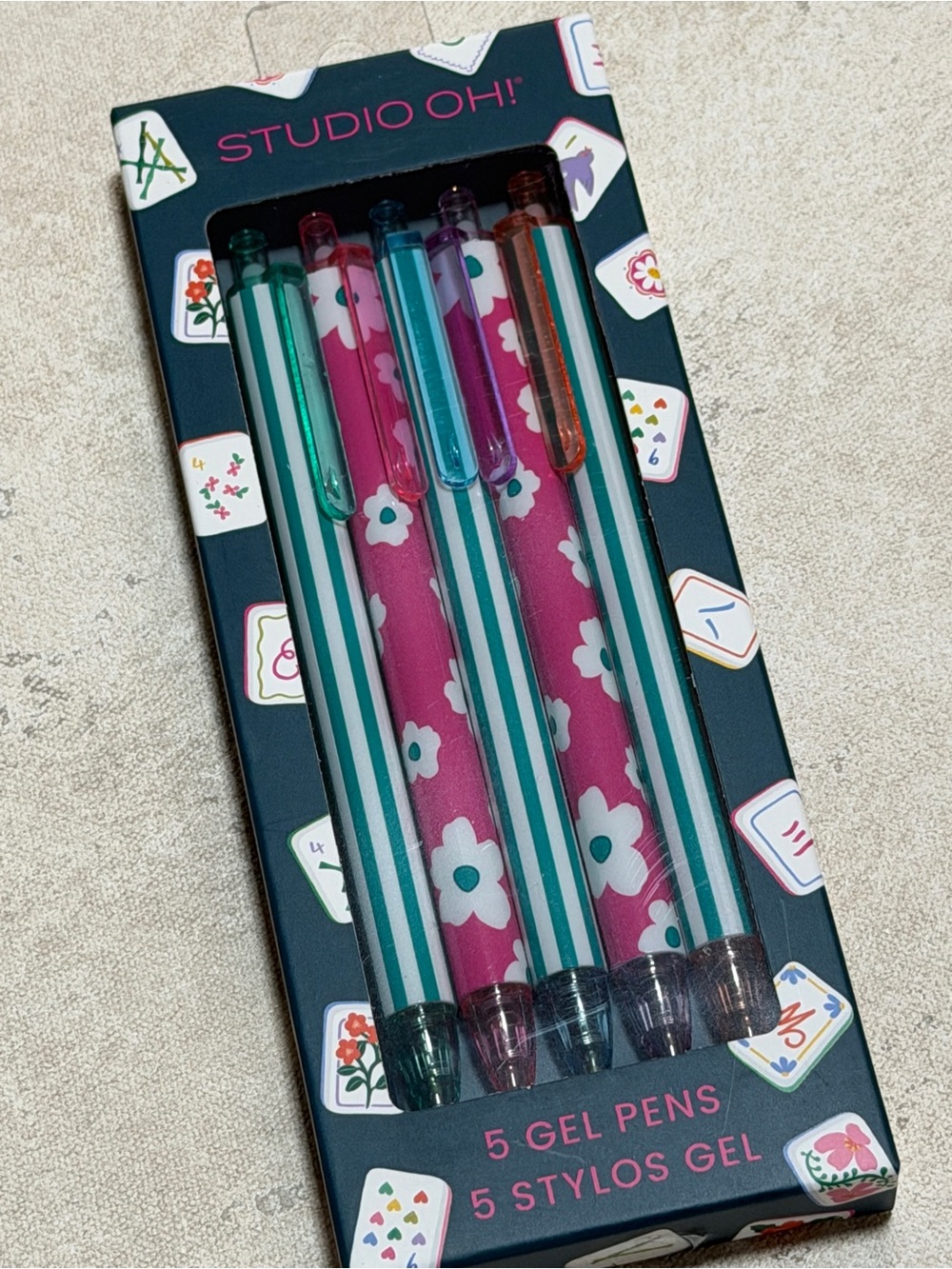 Mahjong Gel Pens (5 pack)
